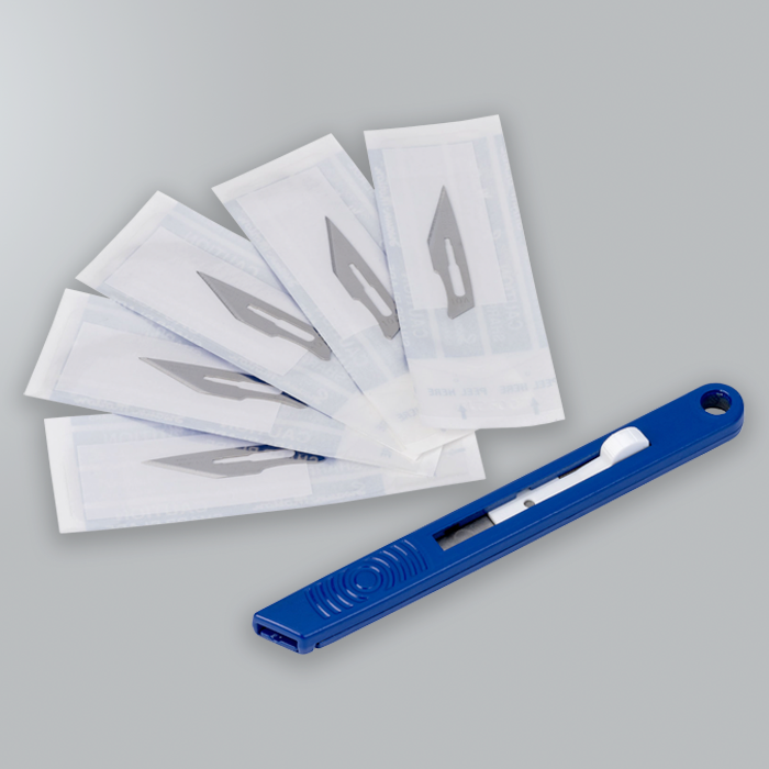 Swann-Morton Premium Retractaway Scalpel Handle and 5 x 10A Blades Swann-Morton Premium Retractaway Scalpel Handle and 5 x 10A Blades